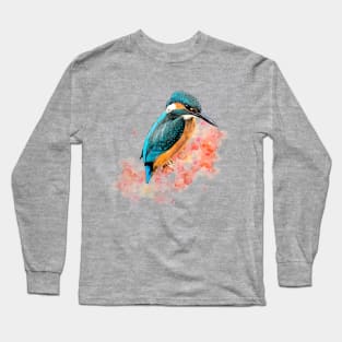 Colorful Kingfisher Long Sleeve T-Shirt